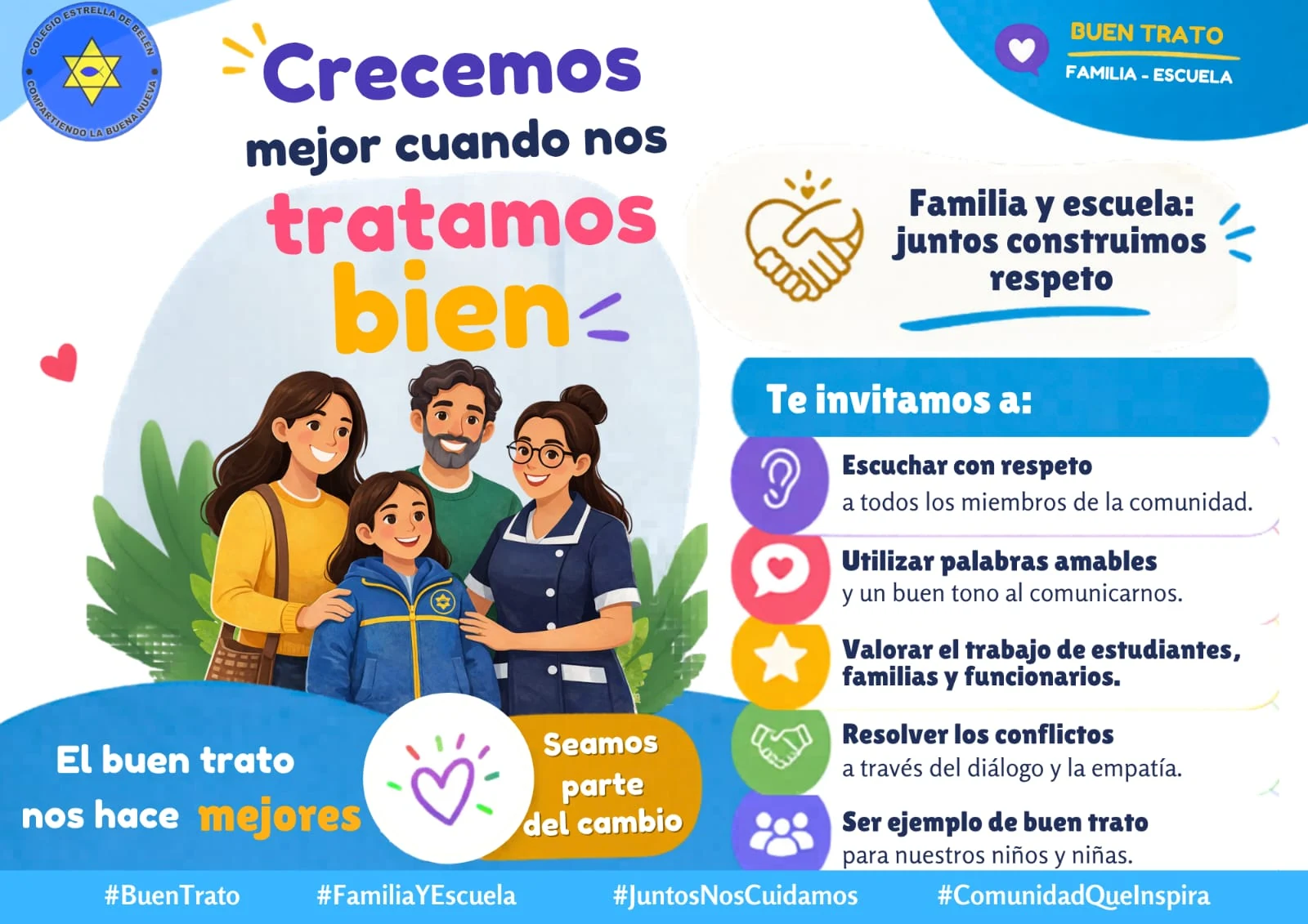 Imagen de: Crecemos mejor cuando nos tratamos bien